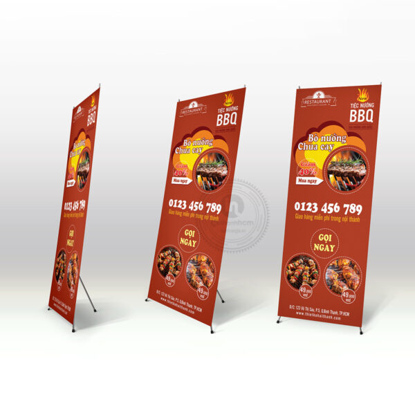 Chân standee chữ X