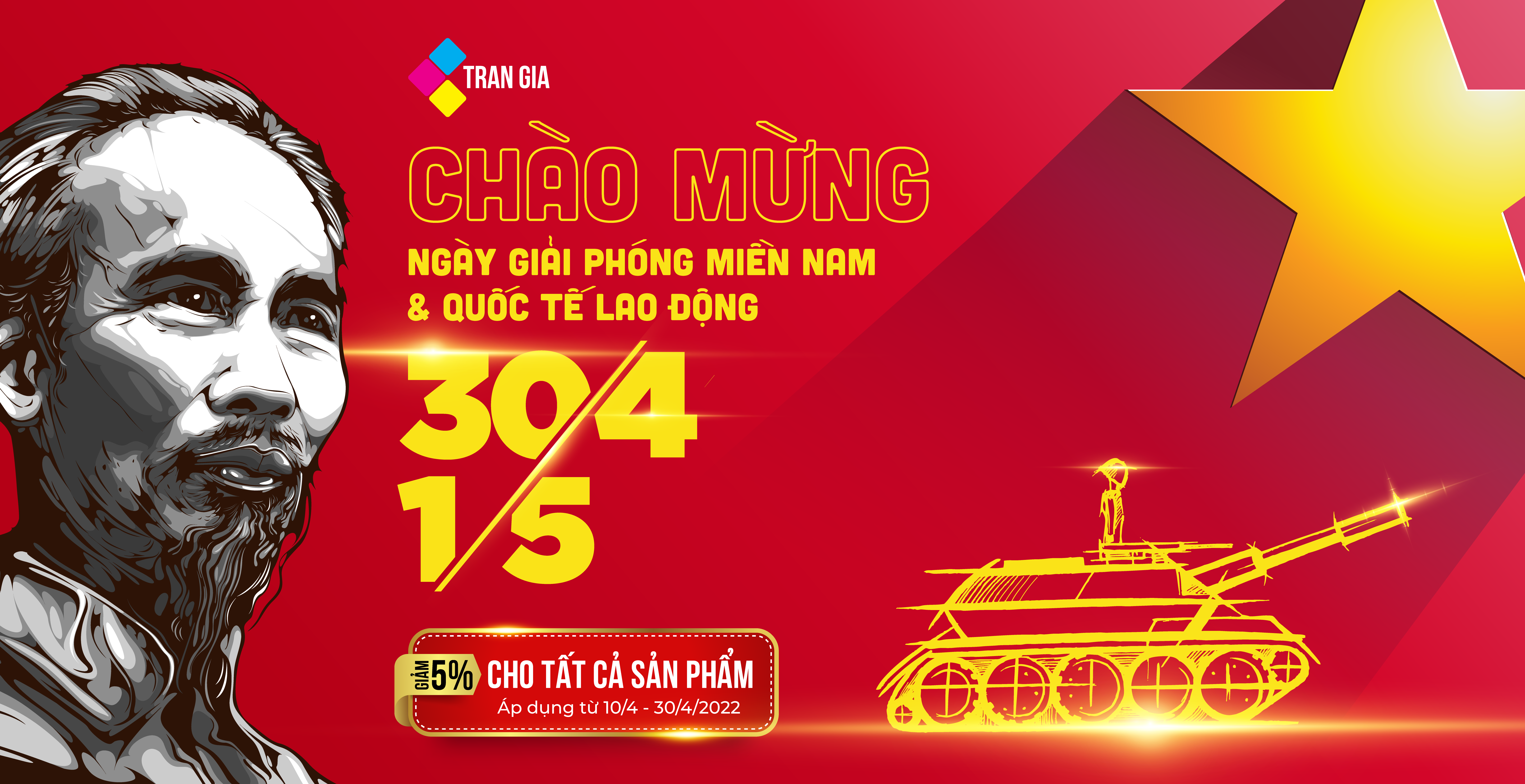Chào mừng ngày lễ 30/4