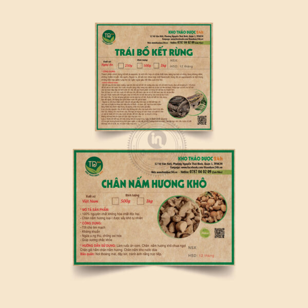 In Decal Giấy Kraft