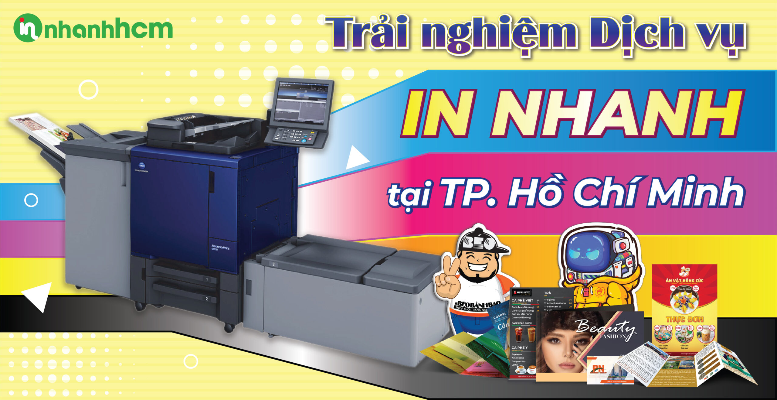 Trải nghiệm về dịch vụ in nhanh tại In Nhanh Hcm