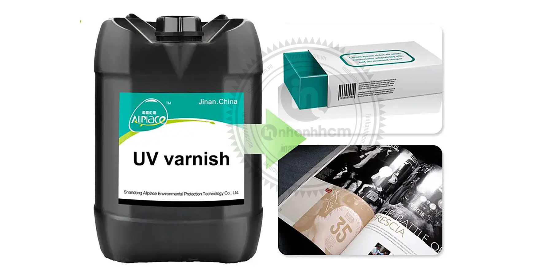 Phủ vecni trong in ấn giải pháp nâng cao giá trị sản phẩm
