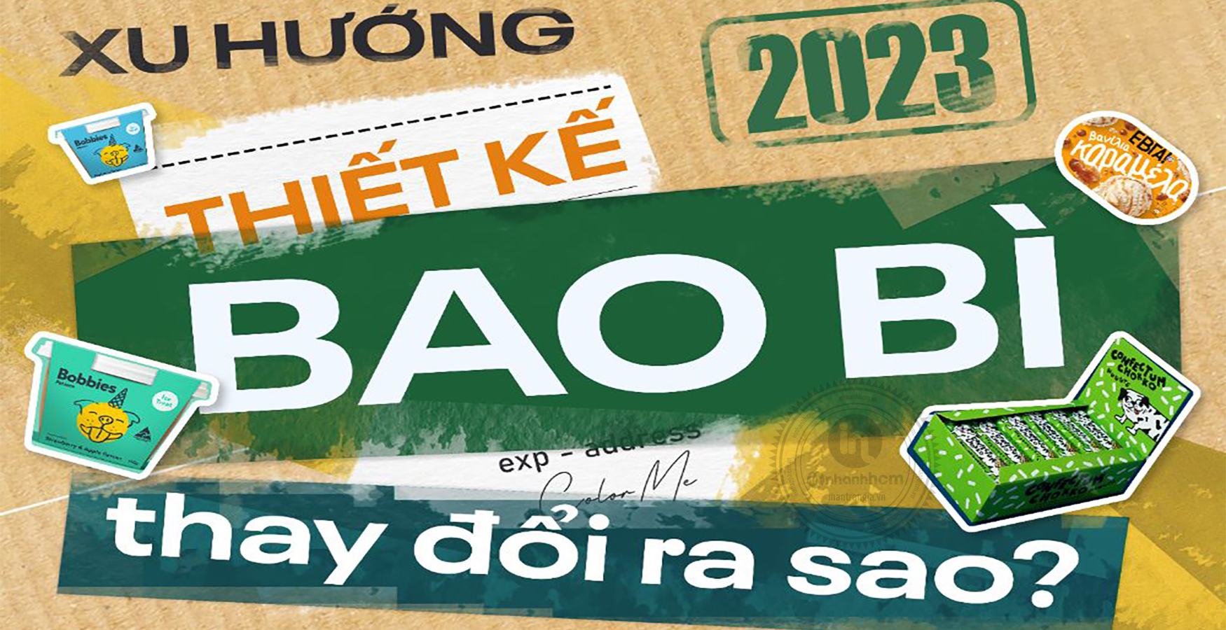 Xu hướng in bao bì giấy tại hcm